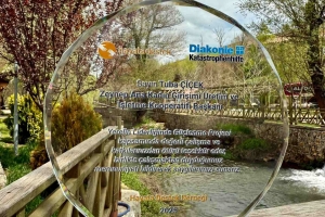 Hayata Destek Derneği Tarafından kooperatifimize Plaket takdim edildi 